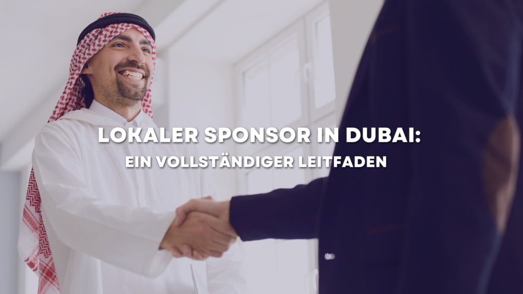 Lokaler Sponsor in Dubai
