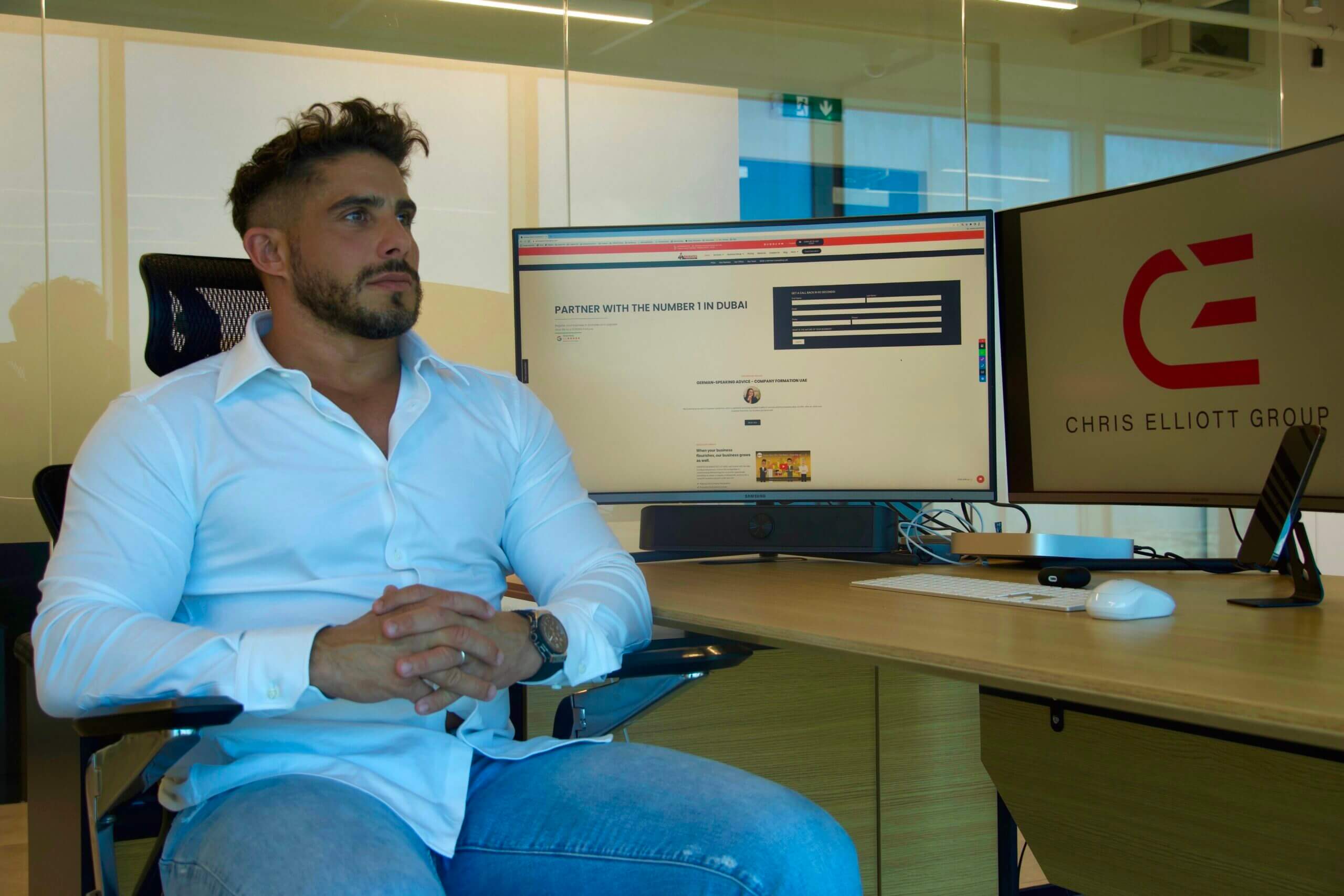 Chris Elliott - CEO of Emirates Business Setup