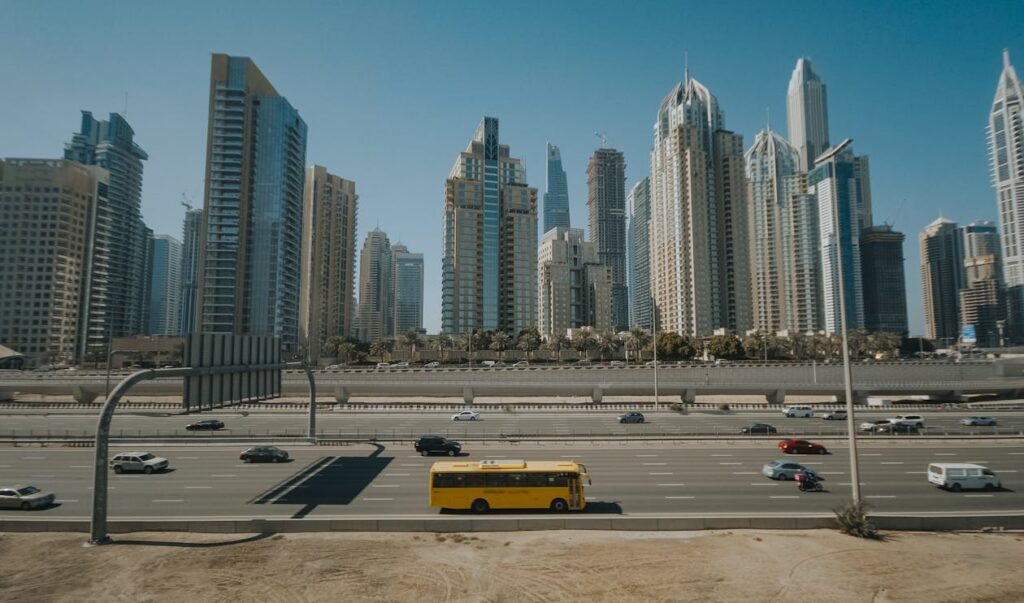 Schulbus in Dubai