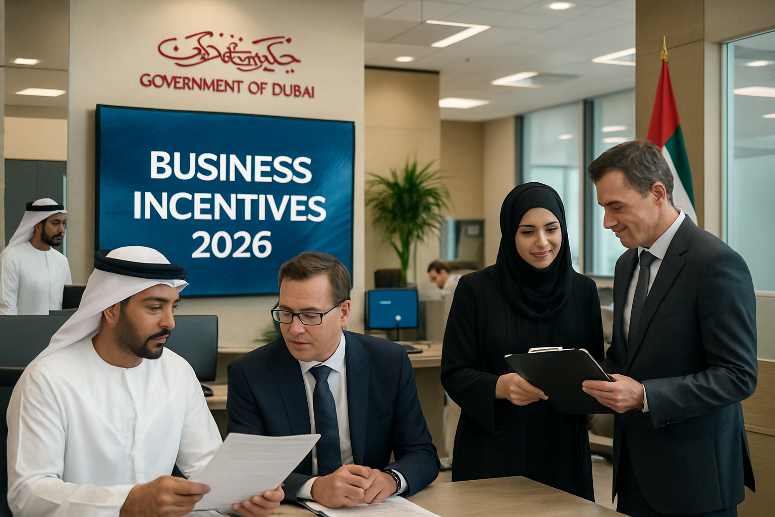 Das Geschäftspotenzial Dubais erschließen: Top staatliche Anreize und Chancen im Jahr 2026
