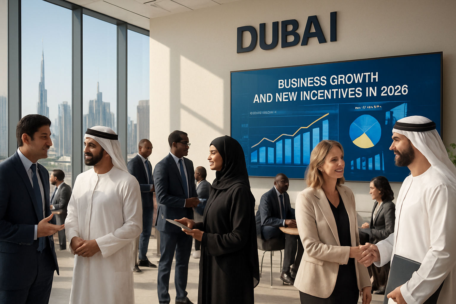 Das Geschäftspotenzial Dubais im Jahr 2026 erschließen: Ein Leitfaden zu neuen staatlichen Anreizen und Wachstumschancen