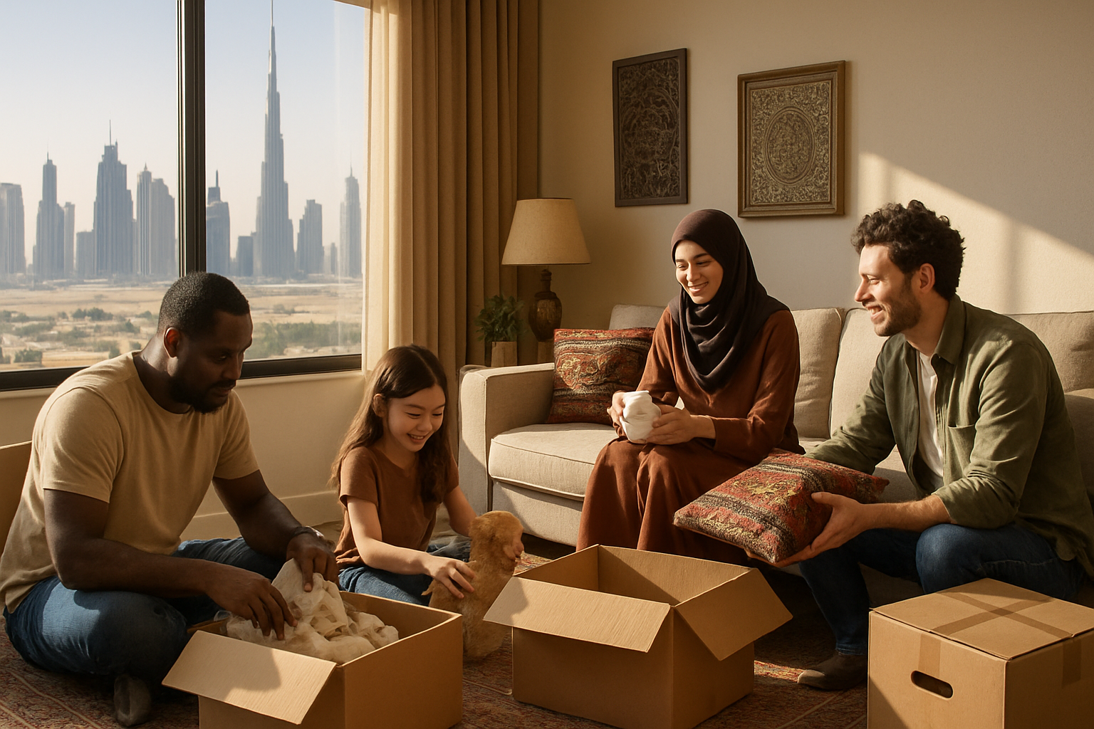 Top 5 Tipps für den Familienumzug von Expats aus den USA, Großbritannien, Kanada und Europa nach Dubai im Jahr 2026