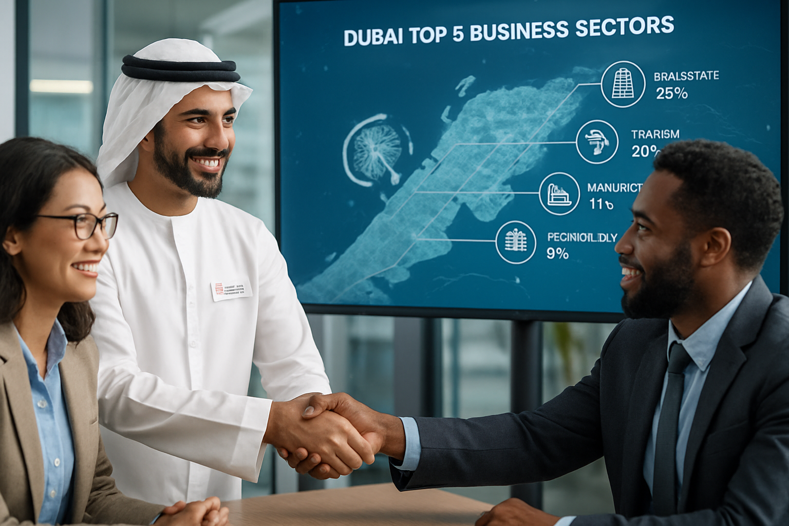 Top 5 aufstrebende Geschäftsbereiche in Dubai, die man 2026 beobachten sollte, und wie Emirates Business Setup helfen kann